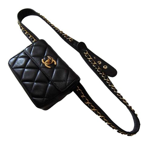 chanel strapped bag|chanel inspired belt bag.